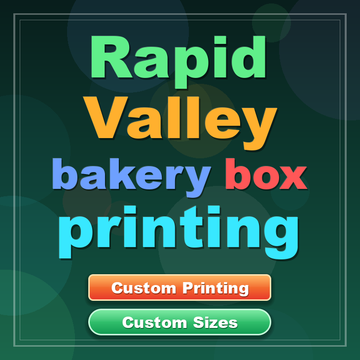 Rapid Valley bakery box printing
