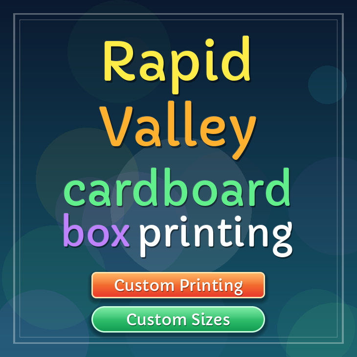 Rapid Valley cardboard box printing