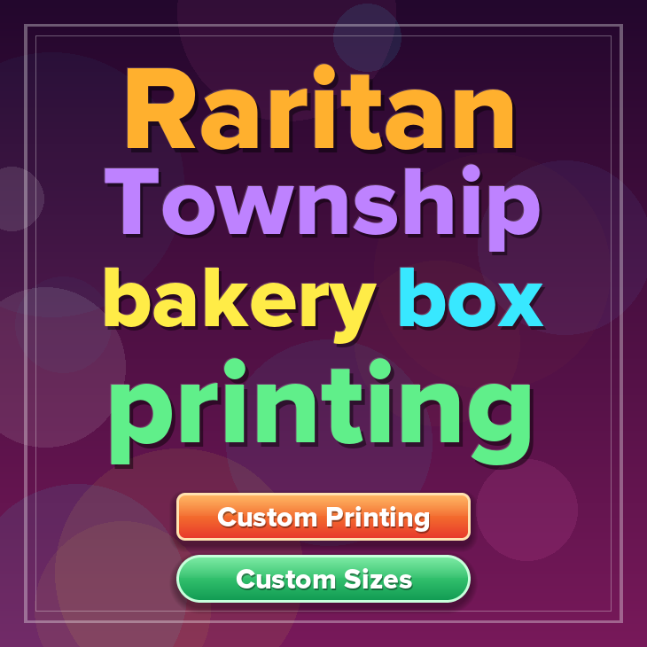 Raritan Township bakery box printing