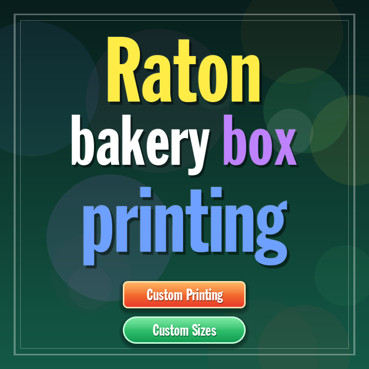 Raton bakery box printing