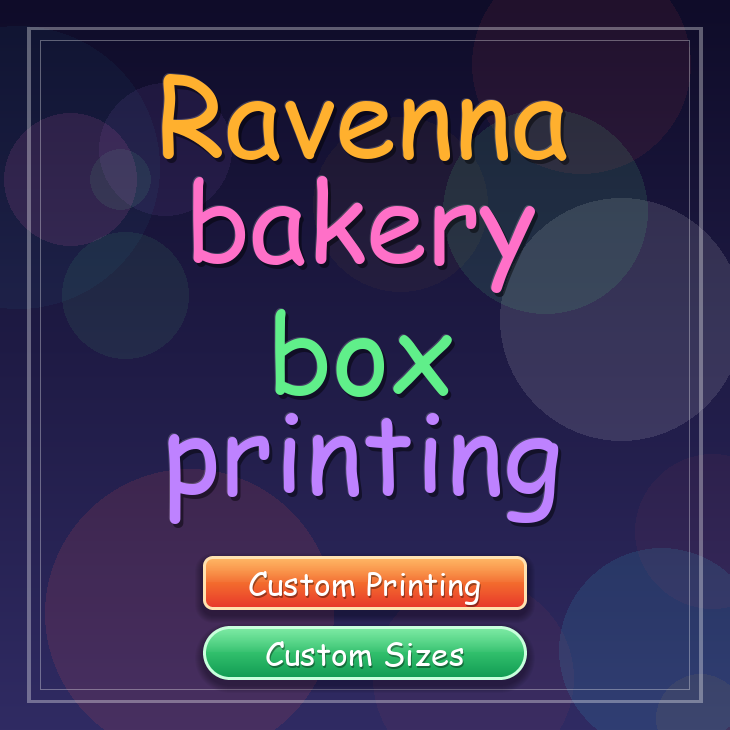 Ravenna bakery box printing
