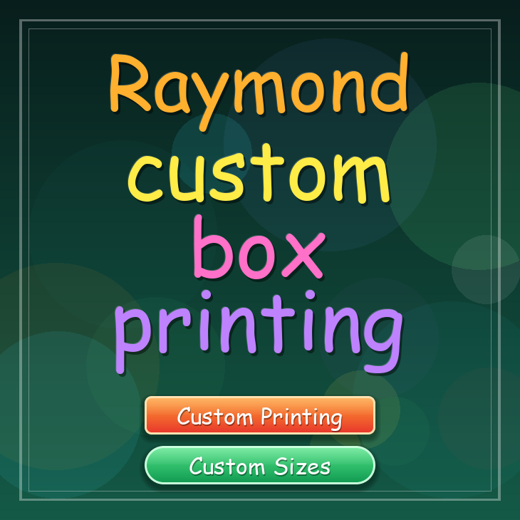 Raymond custom box printing