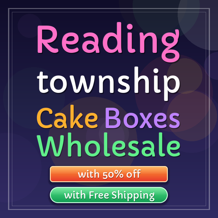Reading Township cake boxes