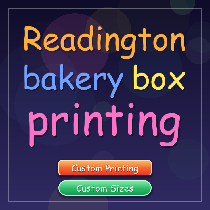 Readington bakery box printing