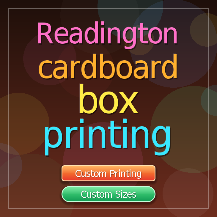 Readington cardboard box printing