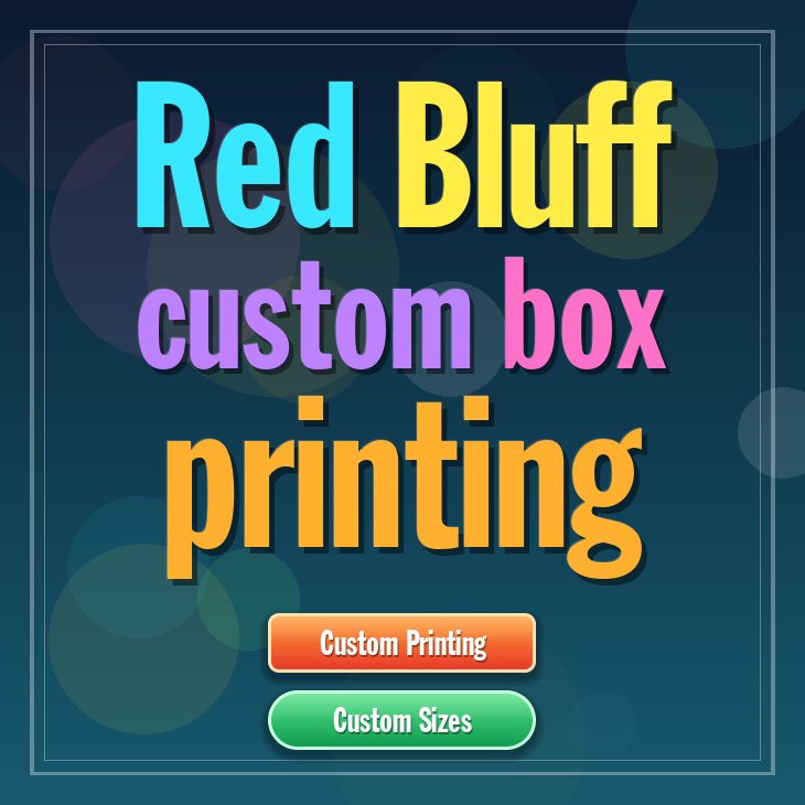 Red Bluff custom box printing