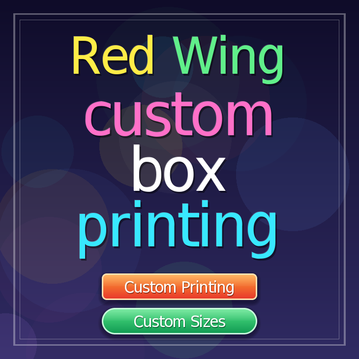 Red Wing custom box printing