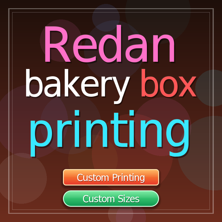Redan bakery box printing