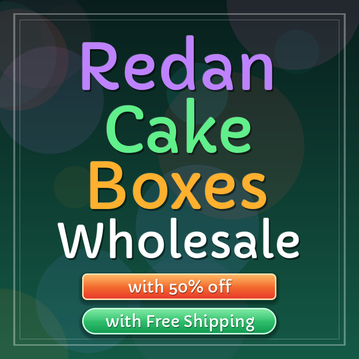 Redan cake boxes