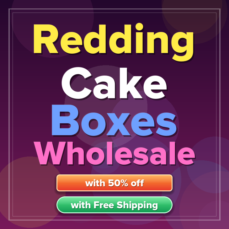 Redding cake boxes
