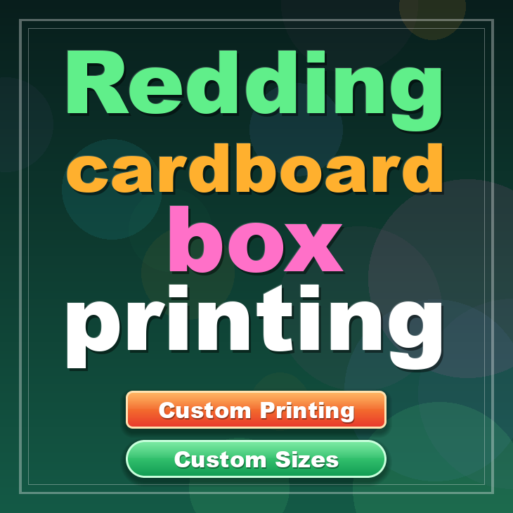 Redding cardboard box printing