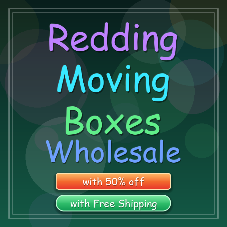 Redding moving boxes