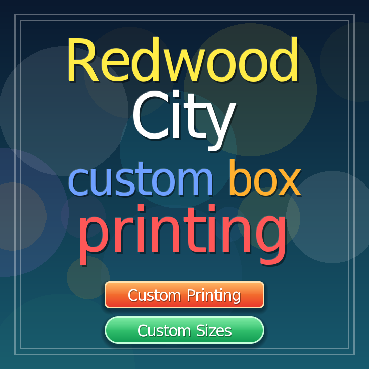 Redwood City custom box printing