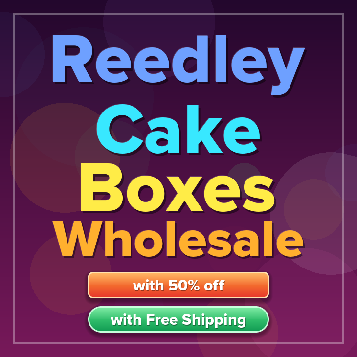 Reedley cake boxes
