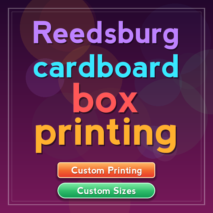 Reedsburg cardboard box printing