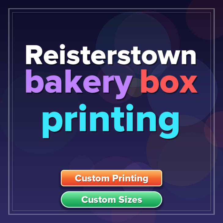 Reisterstown bakery box printing