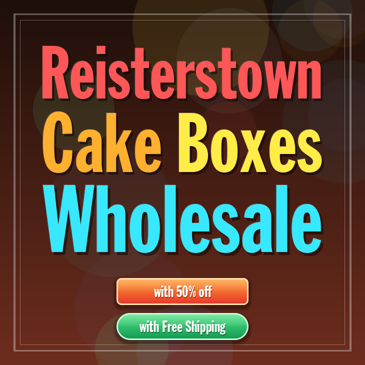 Reisterstown cake boxes