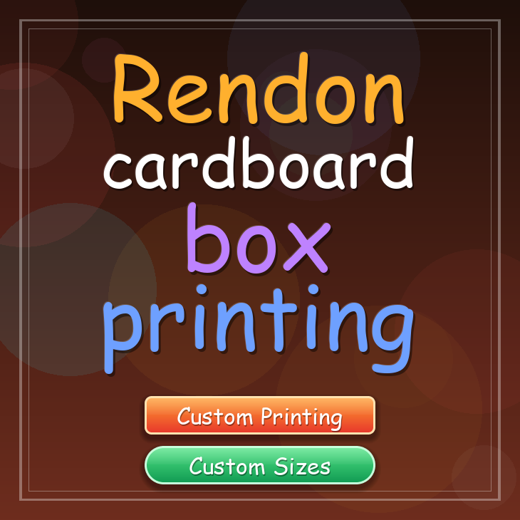 Rendon cardboard box printing