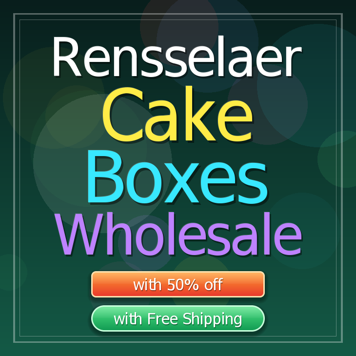 Rensselaer cake boxes