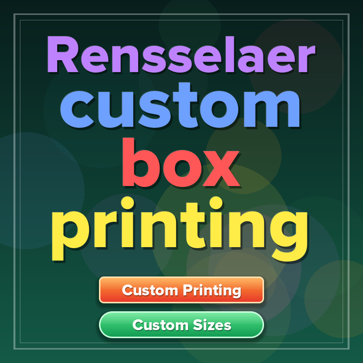 Rensselaer custom box printing