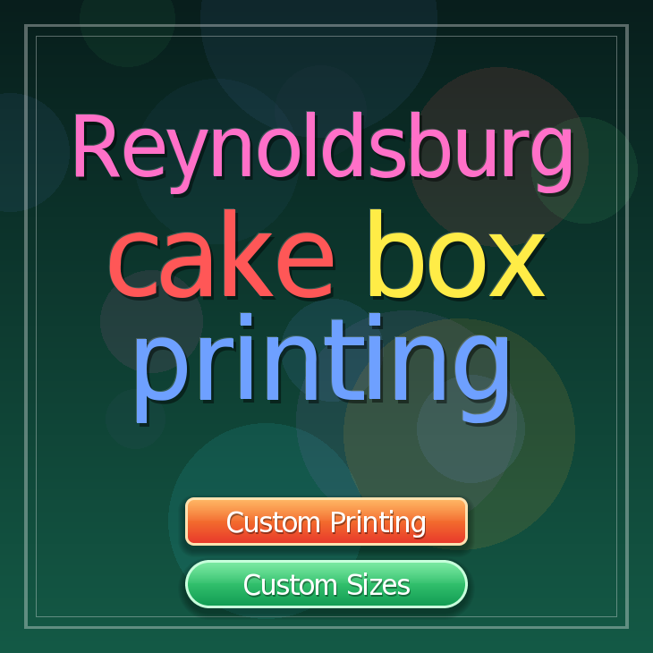 Reynoldsburg cake box printing