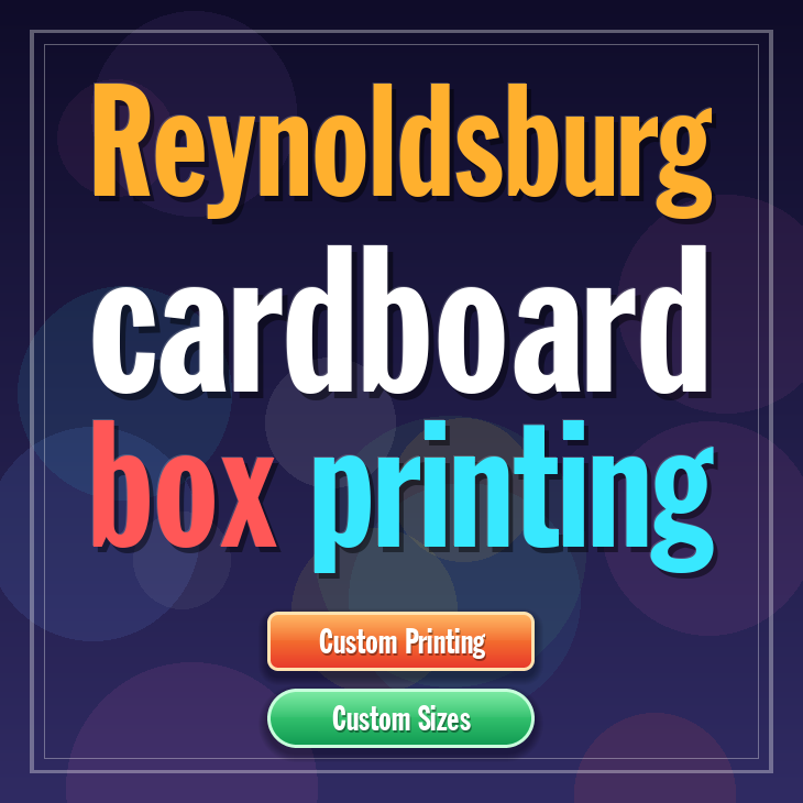 Reynoldsburg cardboard box printing