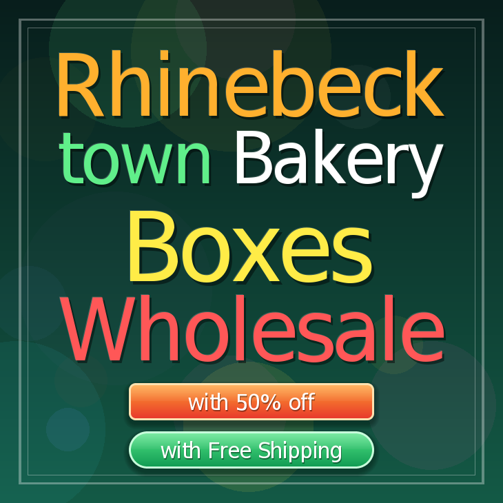 Rhinebeck Town bakery boxes