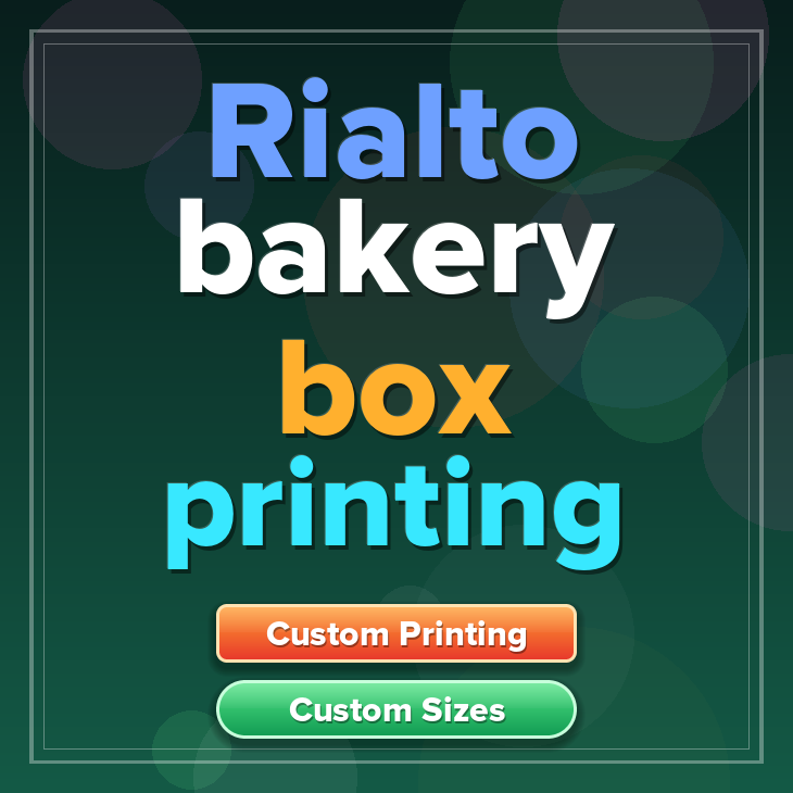 Rialto bakery box printing