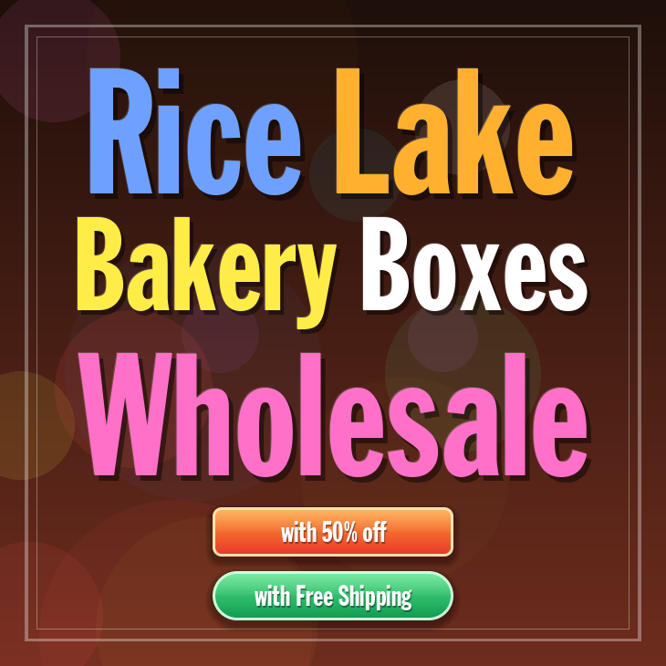 Rice Lake bakery boxes