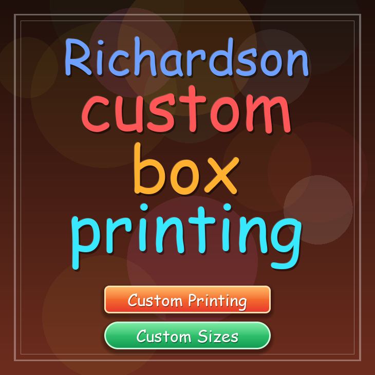Richardson custom box printing