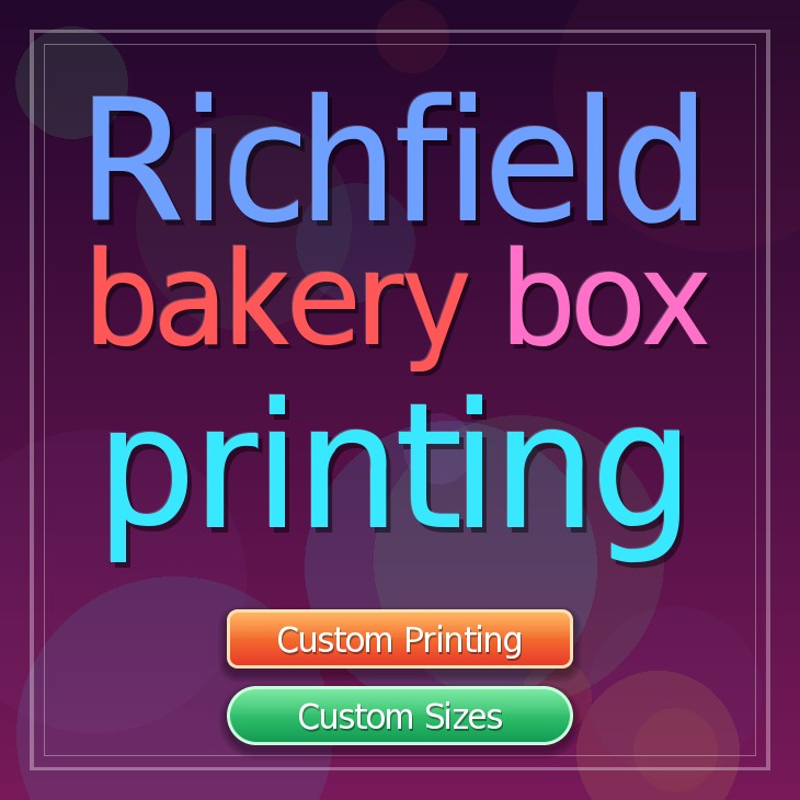 Richfield bakery box printing