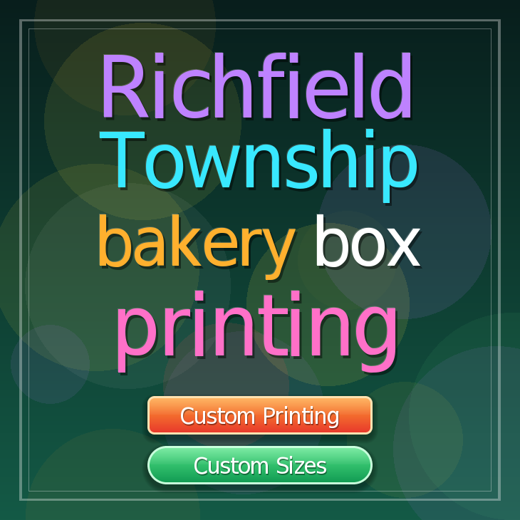Richfield Township bakery box printing
