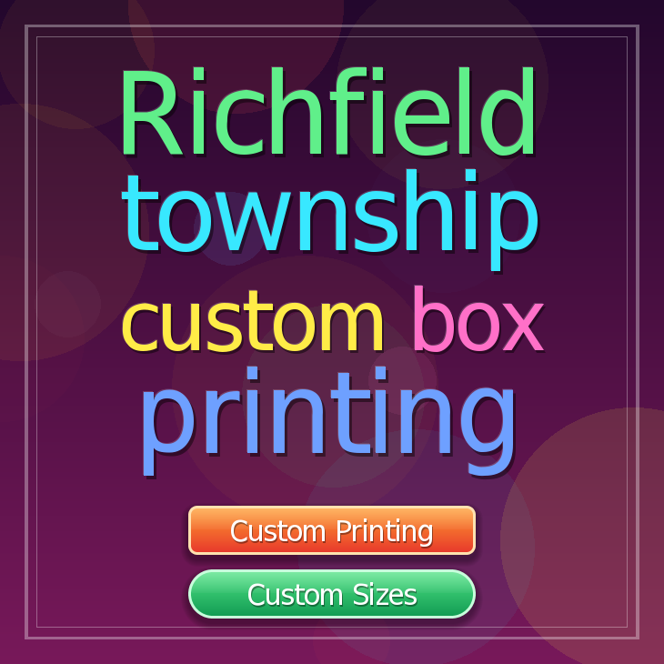 Richfield township custom box printing