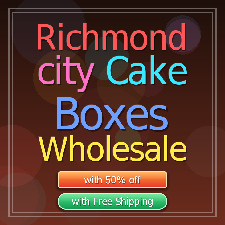 Richmond City cake boxes