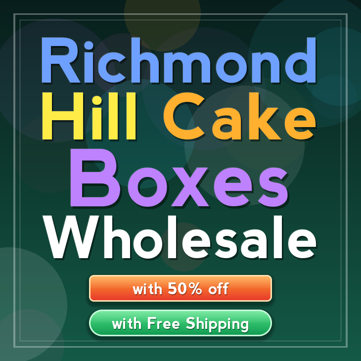 Richmond Hill cake boxes