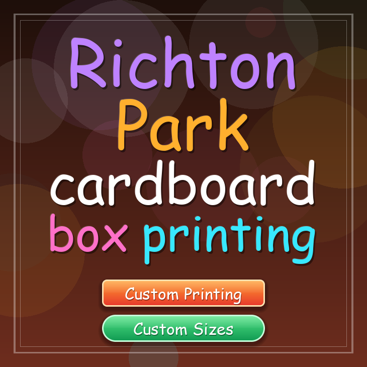 Richton Park cardboard box printing