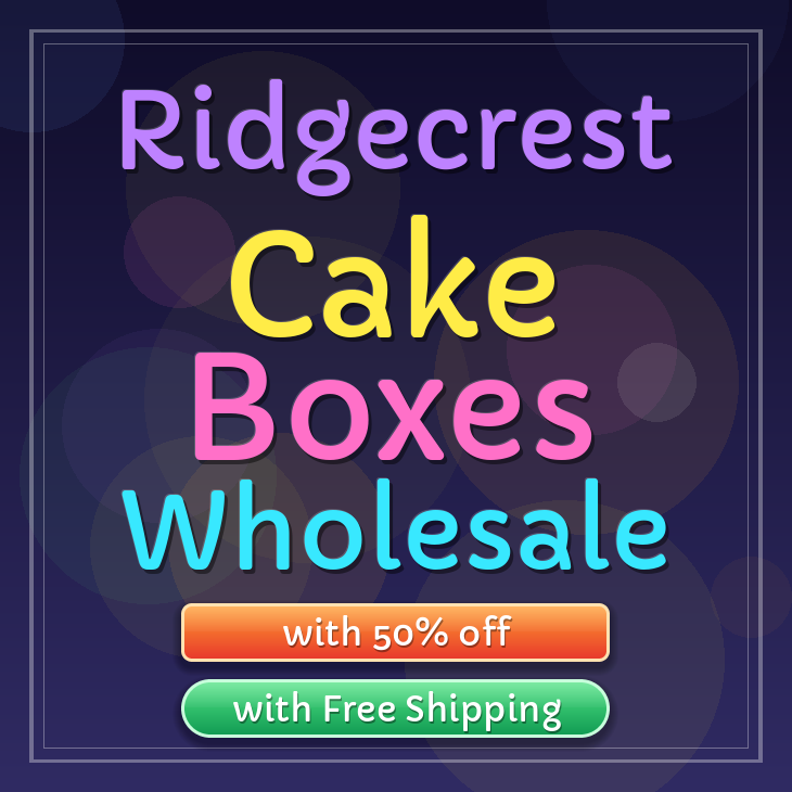 Ridgecrest cake boxes