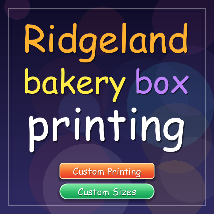 Ridgeland bakery box printing
