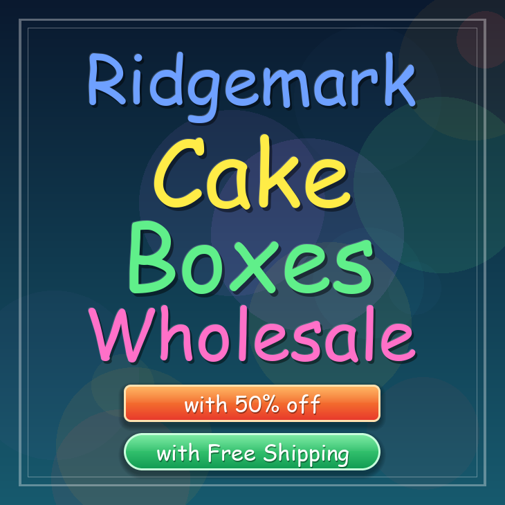 Ridgemark cake boxes