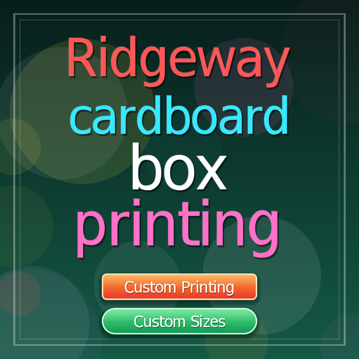 Ridgeway cardboard box printing
