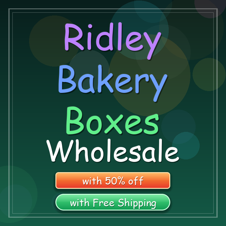 Ridley bakery boxes