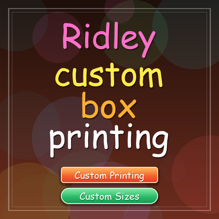 Ridley custom box printing