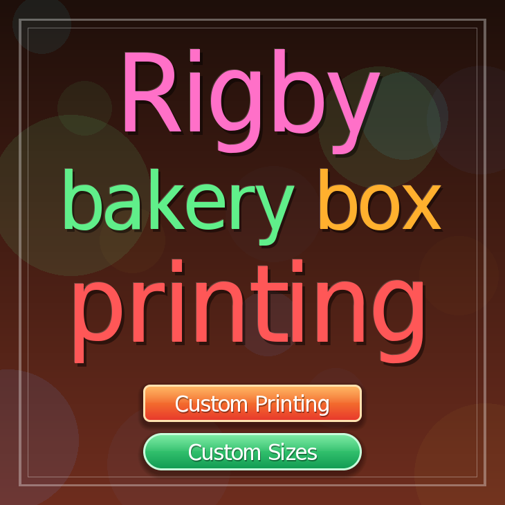 Rigby bakery box printing
