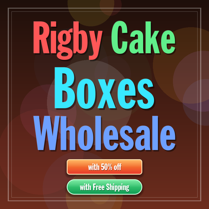 Rigby cake boxes