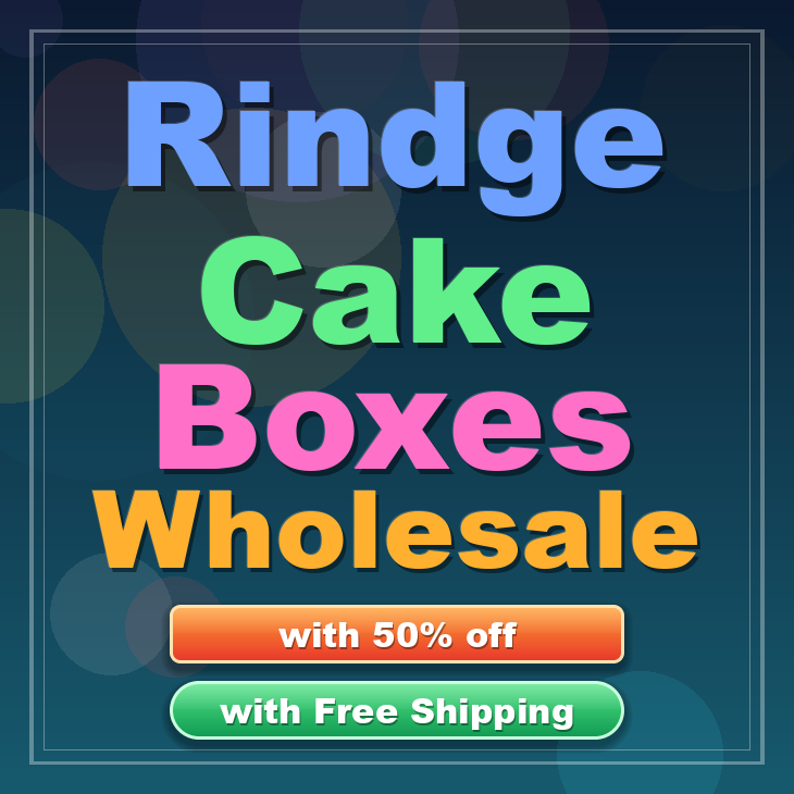 Rindge cake boxes