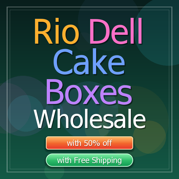 Rio Dell cake boxes
