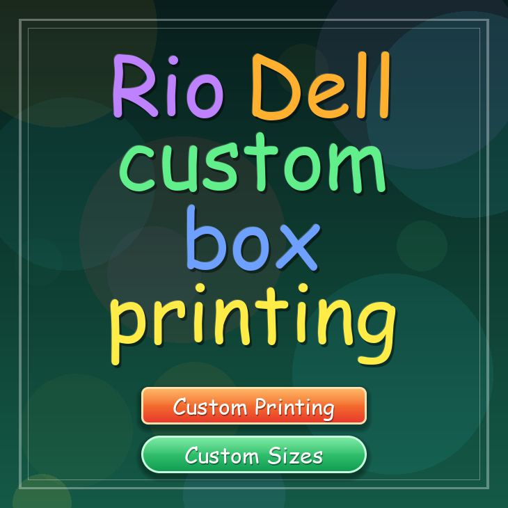 Rio Dell custom box printing