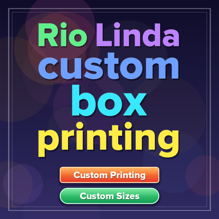 Rio Linda custom box printing