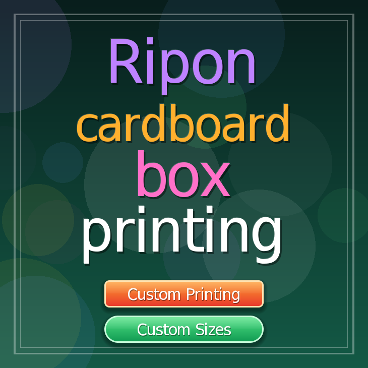 Ripon cardboard box printing