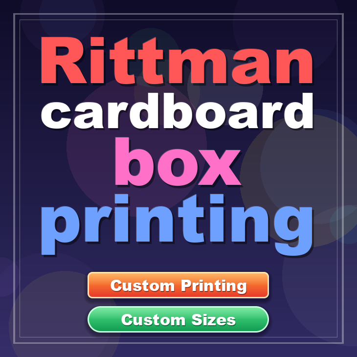 Rittman cardboard box printing